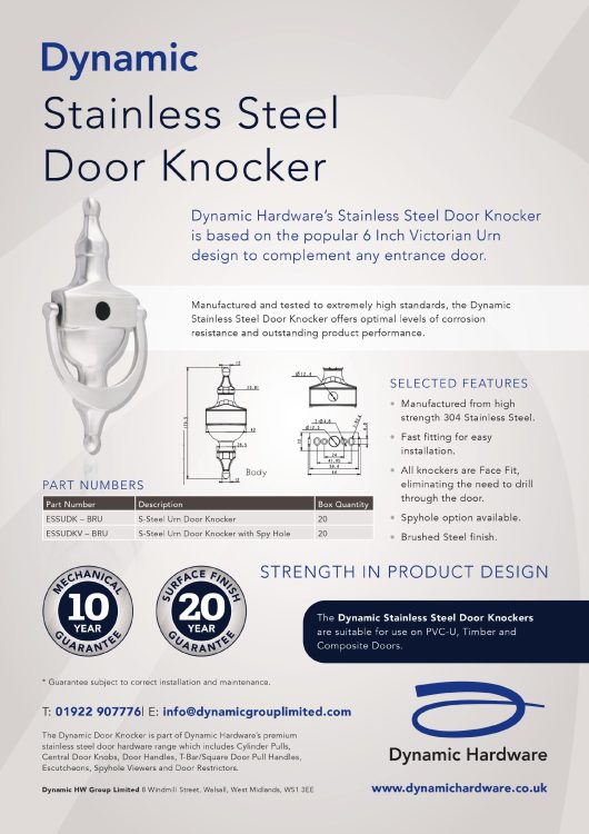 Dynamic Stainless Steel Door Knocker PDF
