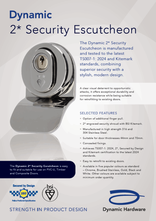 Dynamic 2* Security Escutcheon PDF
